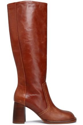 Moroder burnished-leather boots | JOSEPH | Sale up to 70% off | THE OUTNET