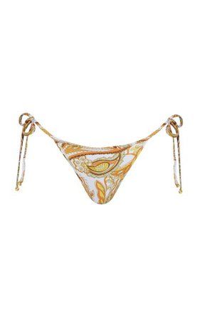 Hazel Juniper Paisley Print Bikini Bottom By Faithfull The Brand | Moda Operandi