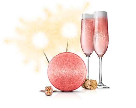 Pink Champagne - Bath Bomb – Fragrant Jewels