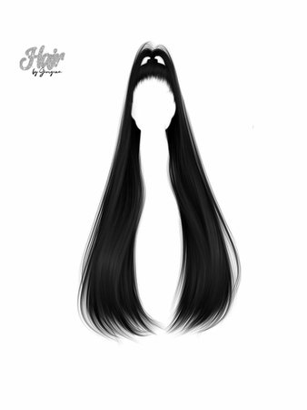 Black Hair PNG