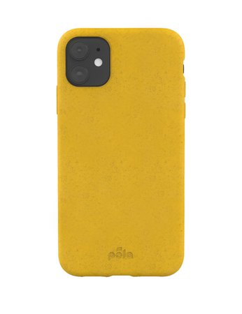 Yellow Slim Eco-Friendly iPhone 11 Case– Pela Case