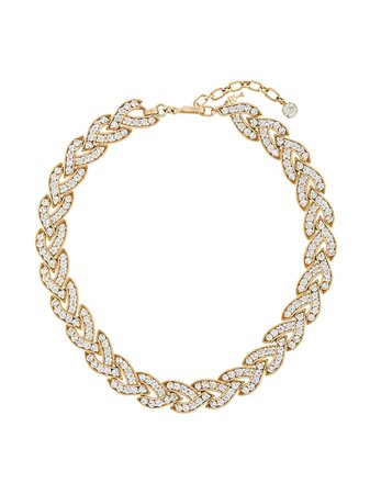 Susan Caplan Vintage Trifari Cavalcade Swarovski Crystal Necklace - Farfetch