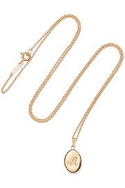 Wwake | 14-karat gold opal necklace | NET-A-PORTER.COM