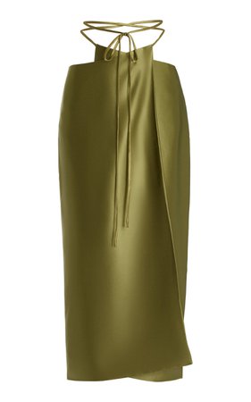 Ribbon Wrap Skirt By Subsurface/