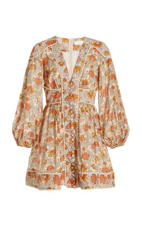 Andie Cotton Mini Dress By Zimmermann | Moda Operandi