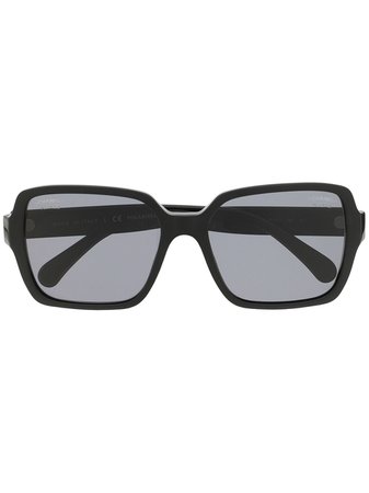 Chanel Eyewear Oversized square-frame Sunglasses - Farfetch