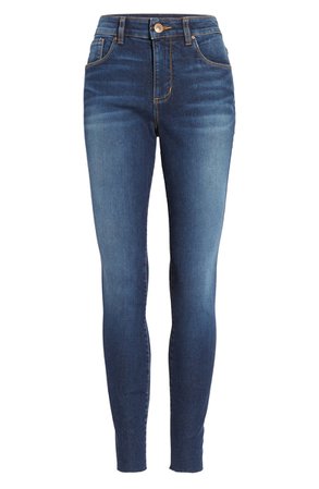 STS Blue Ellie Raw Hem High Waist Skinny Jeans (Marley Beach) | Nordstrom