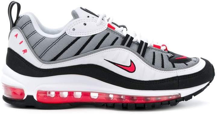 98 Solar Red sneakers