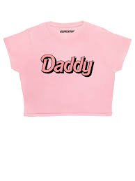 pink daddy crop top - Google Search