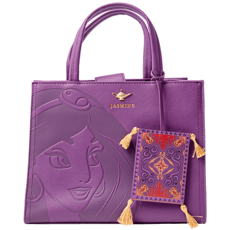 Disney - Aladdin - Jasmine Purple Loungefly Handbag - ZiNG Pop Culture