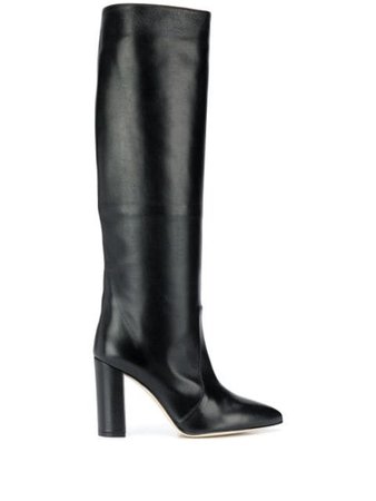 Paris Texas knee-length Pointed Boots - Farfetch