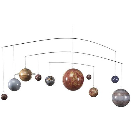 Amazon.com: Planets Mobile - Hanging Solar System Mobile, Authentic Models: Toys & Games