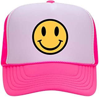 smile face hat