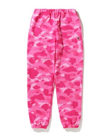Shop Color Camo Oversized Sweat Pants Online | BAPE