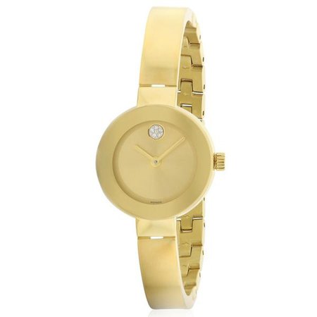 Movado Women's 3600285 'Bold' Gold-tone Stainless Steel Watch | WatchinGO