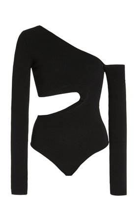 Asymmetric Cutout Bodysuit By Matériel | Moda Operandi