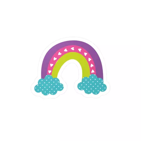 Whimsy Rainbow 8 Sticker – Small Beanz