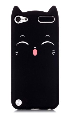 Black cat ipod case