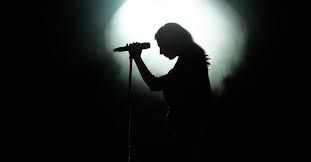 silhouette concert female singer on stage - Google Search