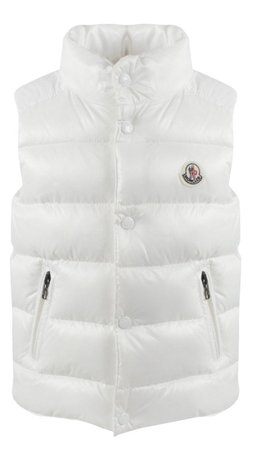 Moncler white vest