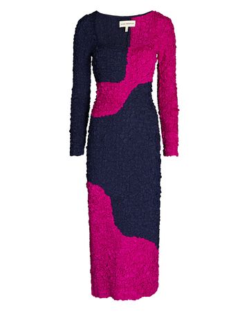 Mara Hoffman Kelis Colorblock Midi Dress In Multi | INTERMIX®