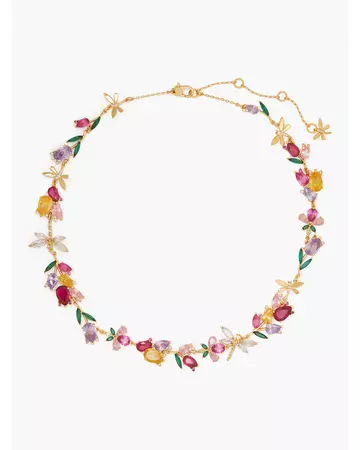 Greenhouse Floral Statement Necklace | Kate Spade New York