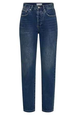 Mattea Denim Jeans - Dark Blue - MESHKI