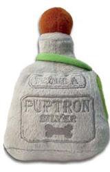 Dog Toy Plush Puptron Tequila Bottle by Haute Diggity Dog – Happy Wags!, inc.