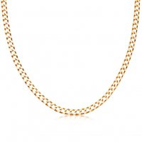 Lucy Williams Gold Flat Curb Chain Necklace | 18ct Gold Vermeil | Missoma
