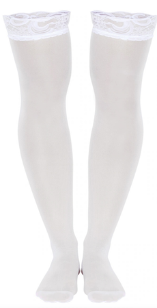 white stockings