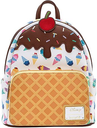 Amazon.com: Loungefly Disney Princess Ice Cream Mini-Backpack: Clothing