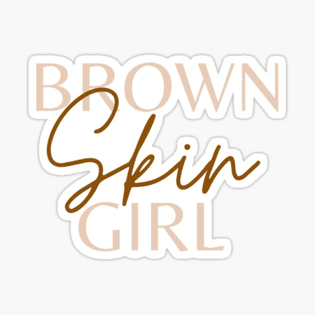 brown skin girl
