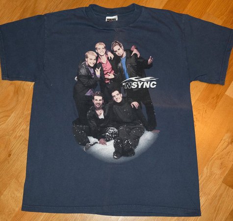 1990's NSYNC vintage original 1998 Tour Boy Band pop rock | Etsy