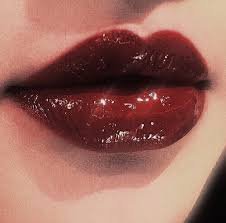red aesthetic lips - Google Search