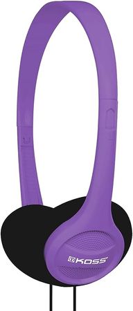 Amazon.com: Koss KPH7V Portable On-Ear Headphone with Adjustable Headband - Violet : Electronics