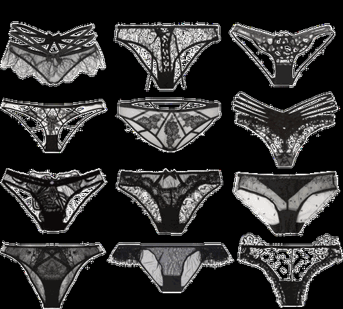 • lace black underwear panties floral Lingerie panty brief thong undies string 2.5k undie transparent-lingerie •