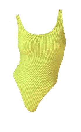 yellow bodysuit