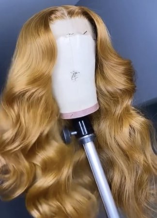 amber loose curly lace wig