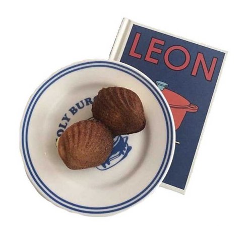 nautical book and madelines
