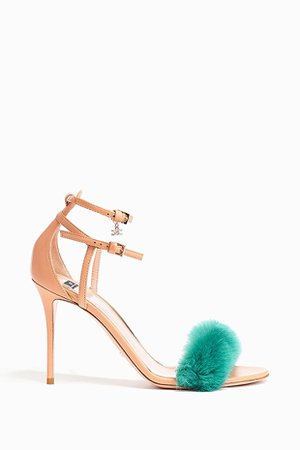 Women’s Elegant Elisabetta Franchi Sandals - low and with a platform