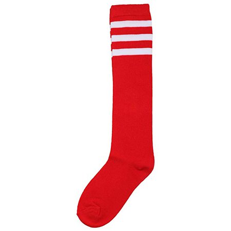 Red Tube Socks