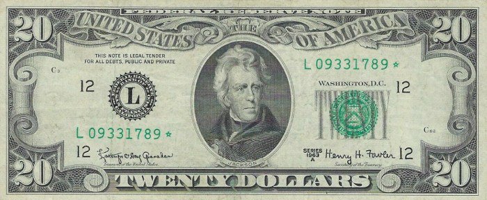 1963 20 Dollar Bill | Learn the Value of This Bill