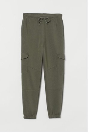 h&m cargo joggers