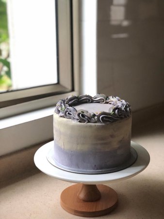 Earl Grey Lavender Cake : Baking