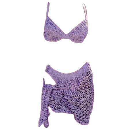 Purple Bikini Swimsuit