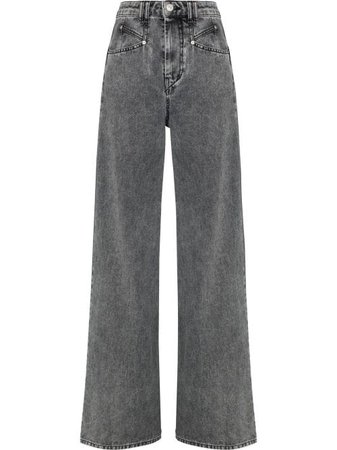 Isabel Marant Lemony wide-leg Jeans - Farfetch