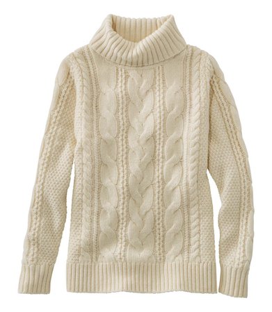cream cable knit sweater