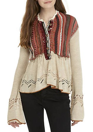 Free People Meadow Lakes Sweater
