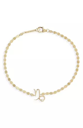 Lana Solo Diamond Zodiac Bracelet | Nordstrom