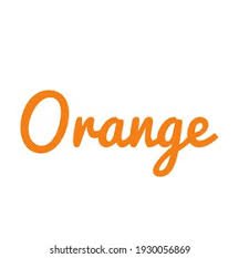 orange word clipart - Google Search